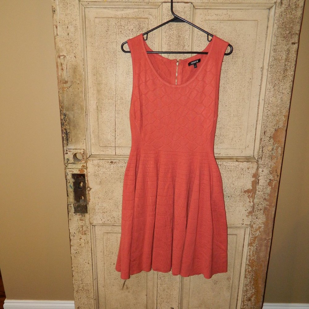 Torrid Mixed Stitch Sweater Dress Size 1 (READ) (Z-7) - Picture 1 of 5